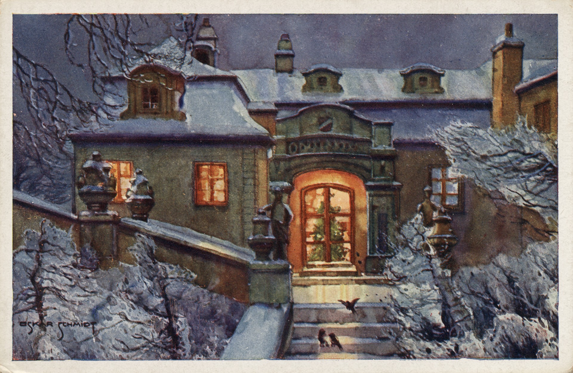 Новгодняя открытка