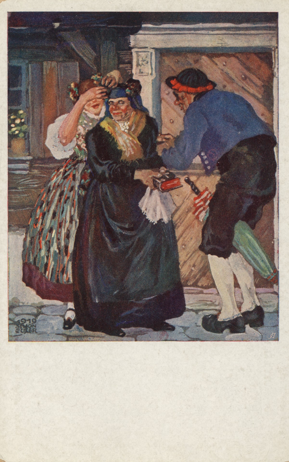 Сборы матери в церковь