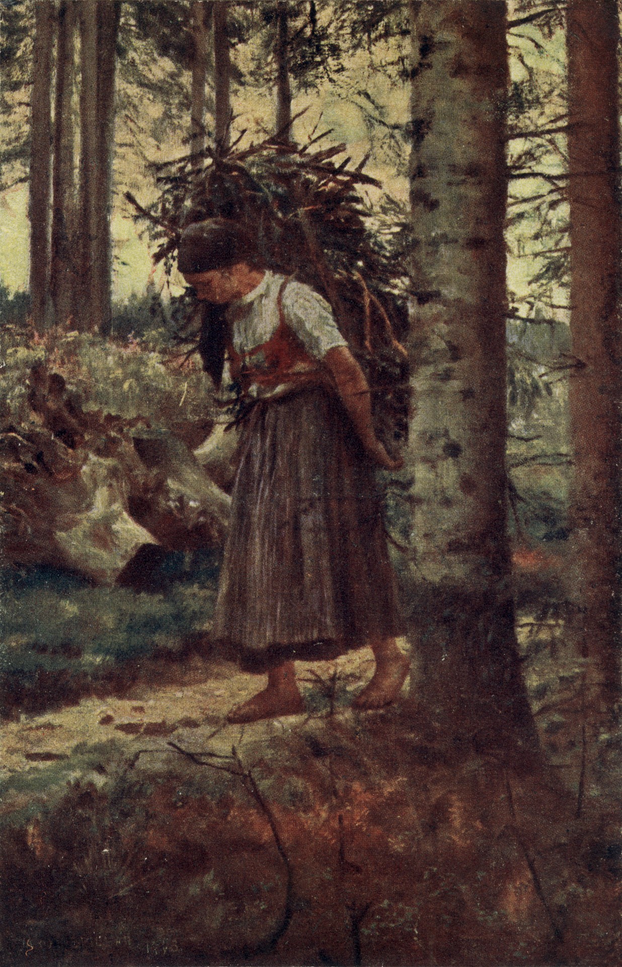 За хворостом