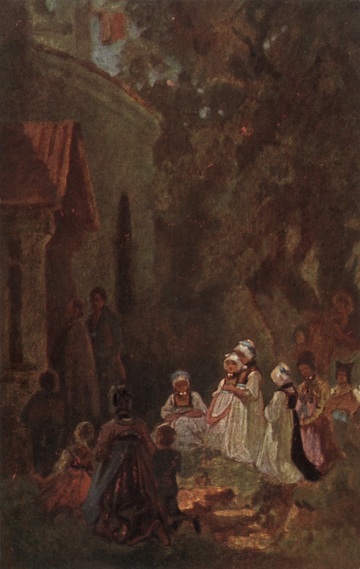 Дети на молитве