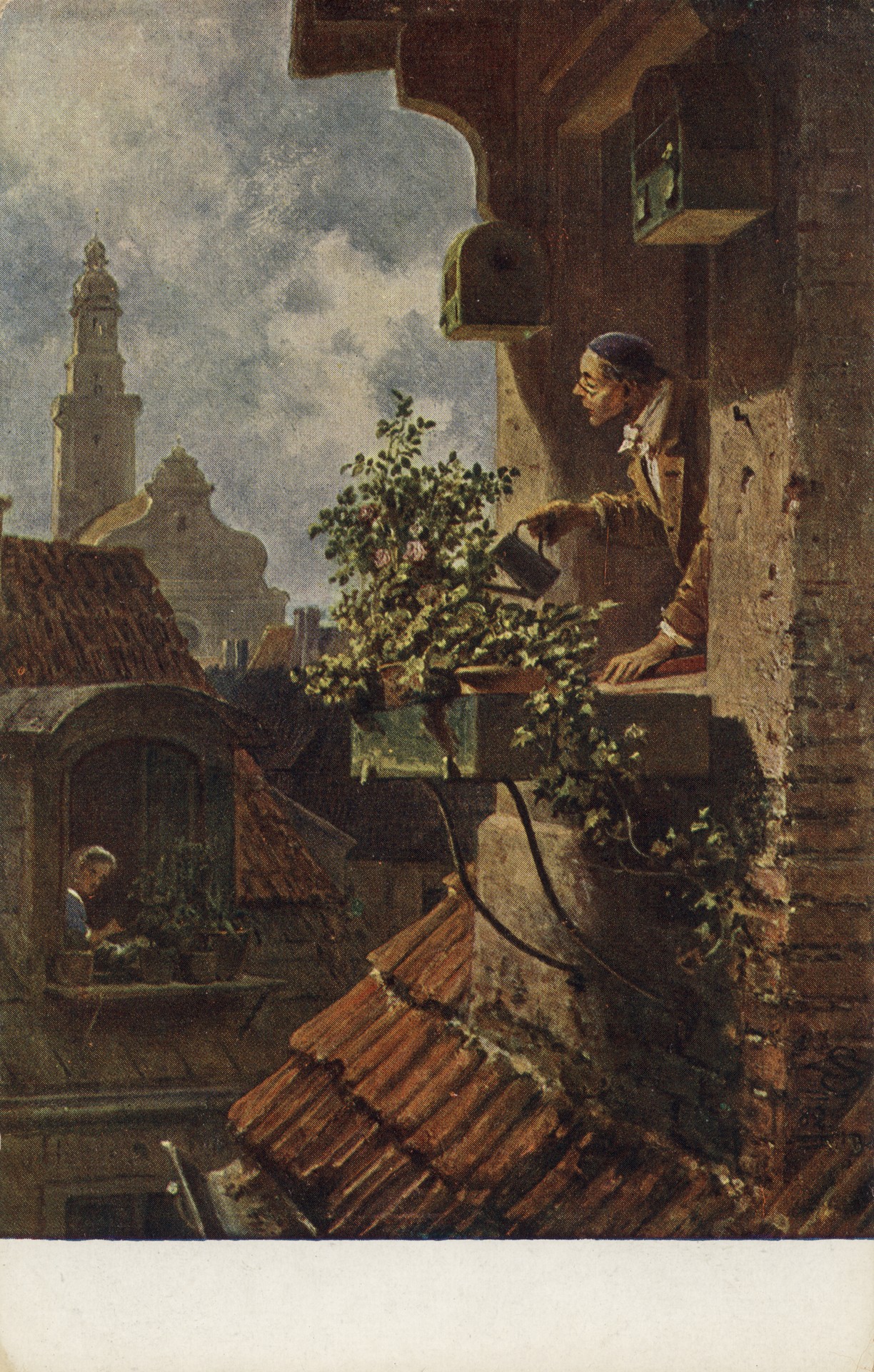 Цветы на балконе