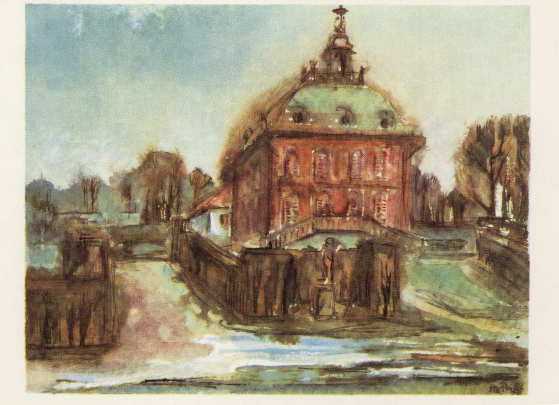 Дворец близ Моритцбурга