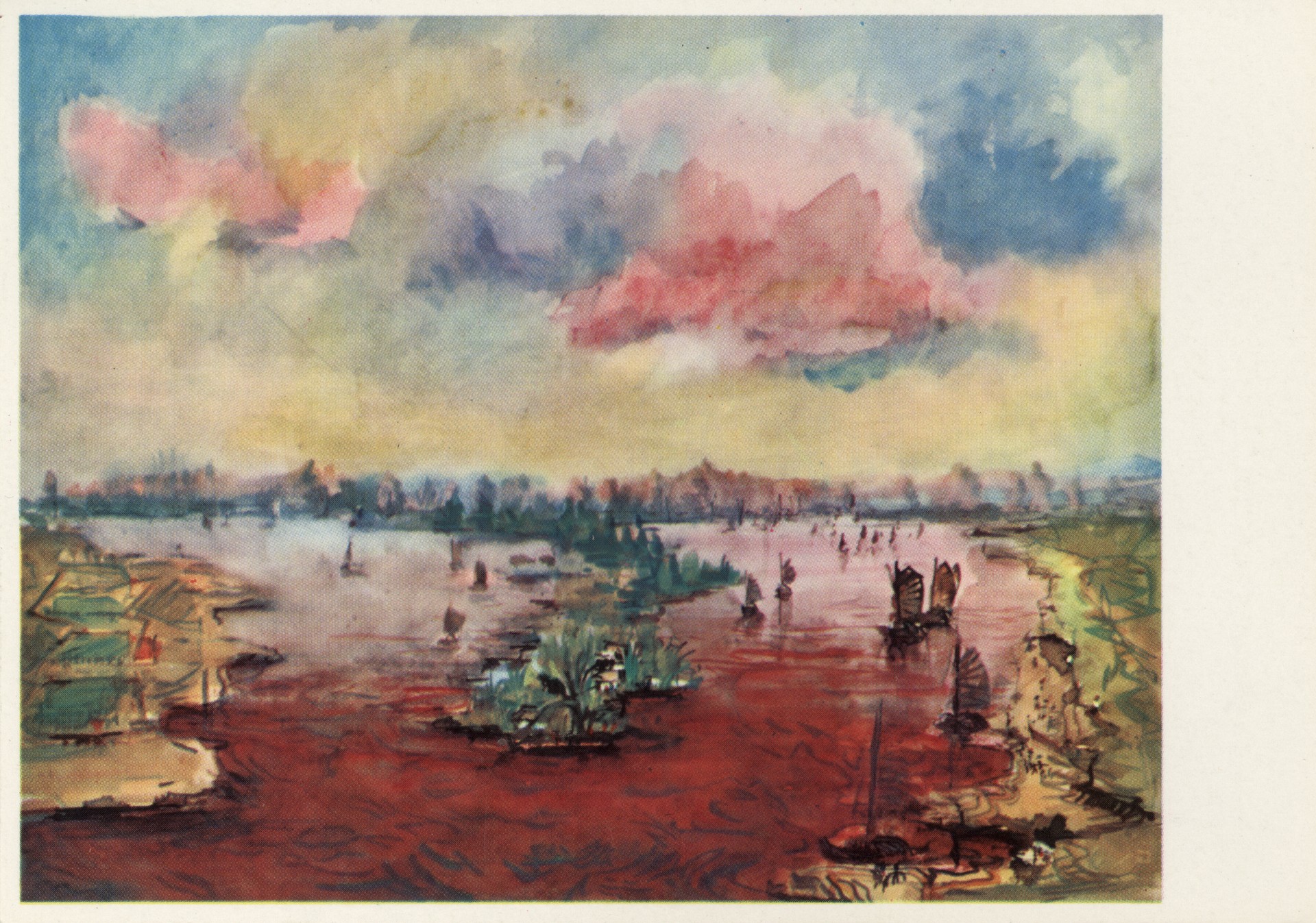 У реки Санг-Хонг во Вьетнаме