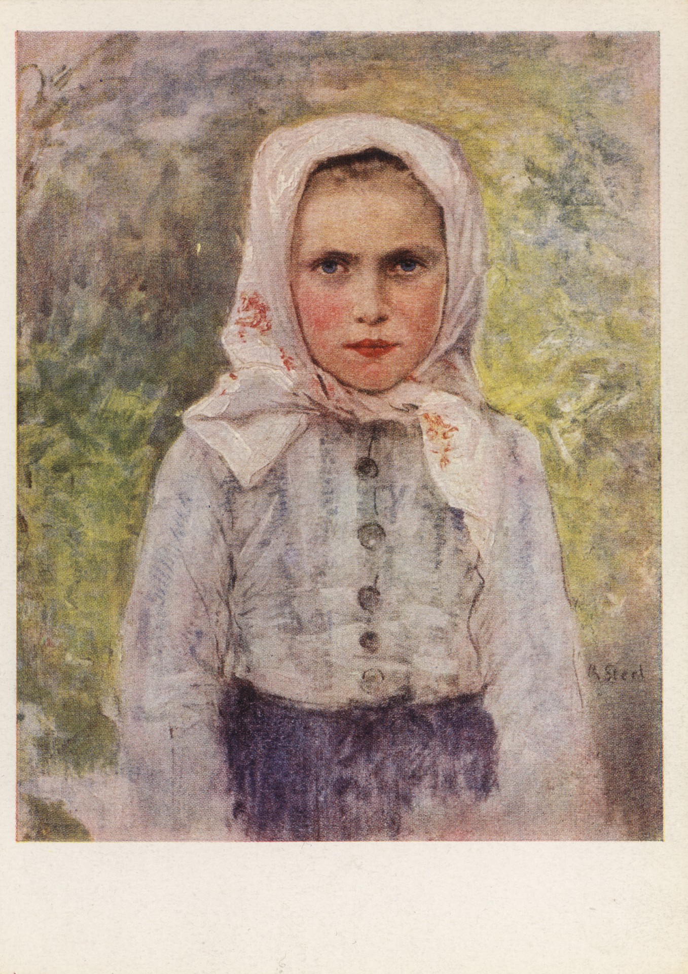 Деревенская девочка