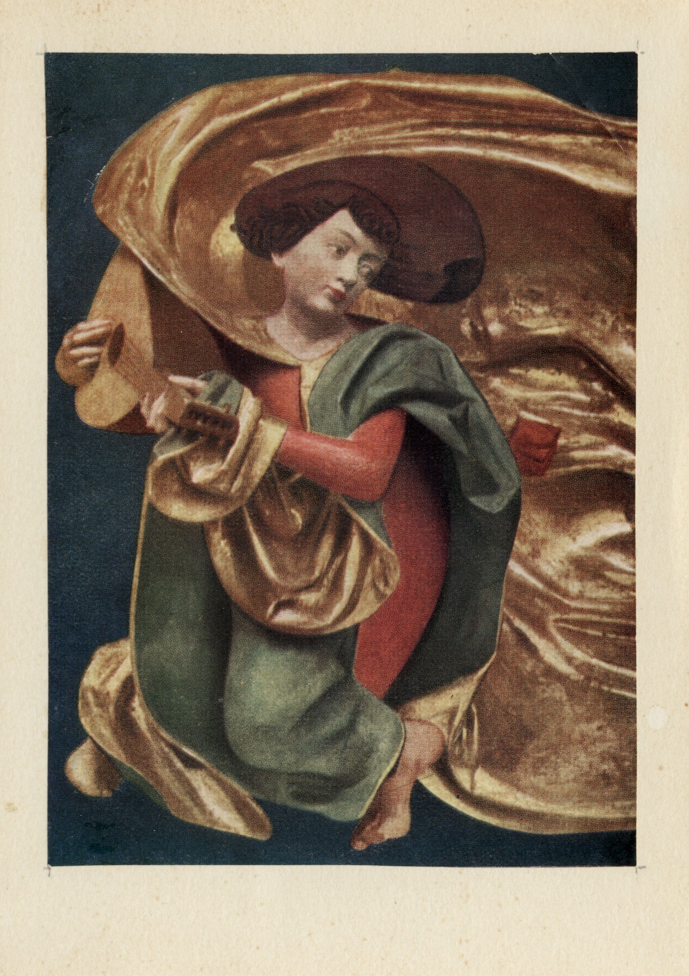 Ангел с домброй (деталь)