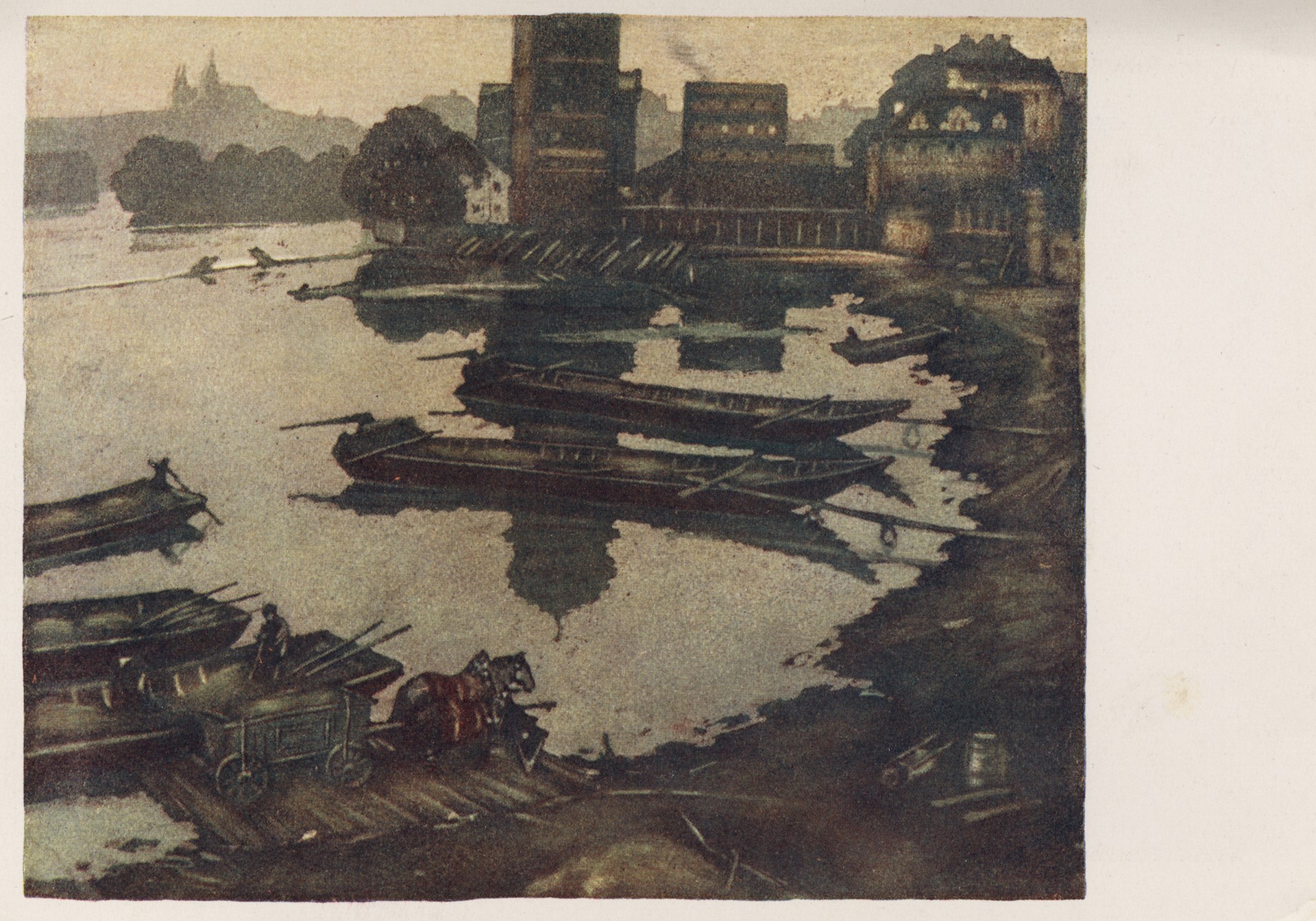 К вечеру на Влтаве