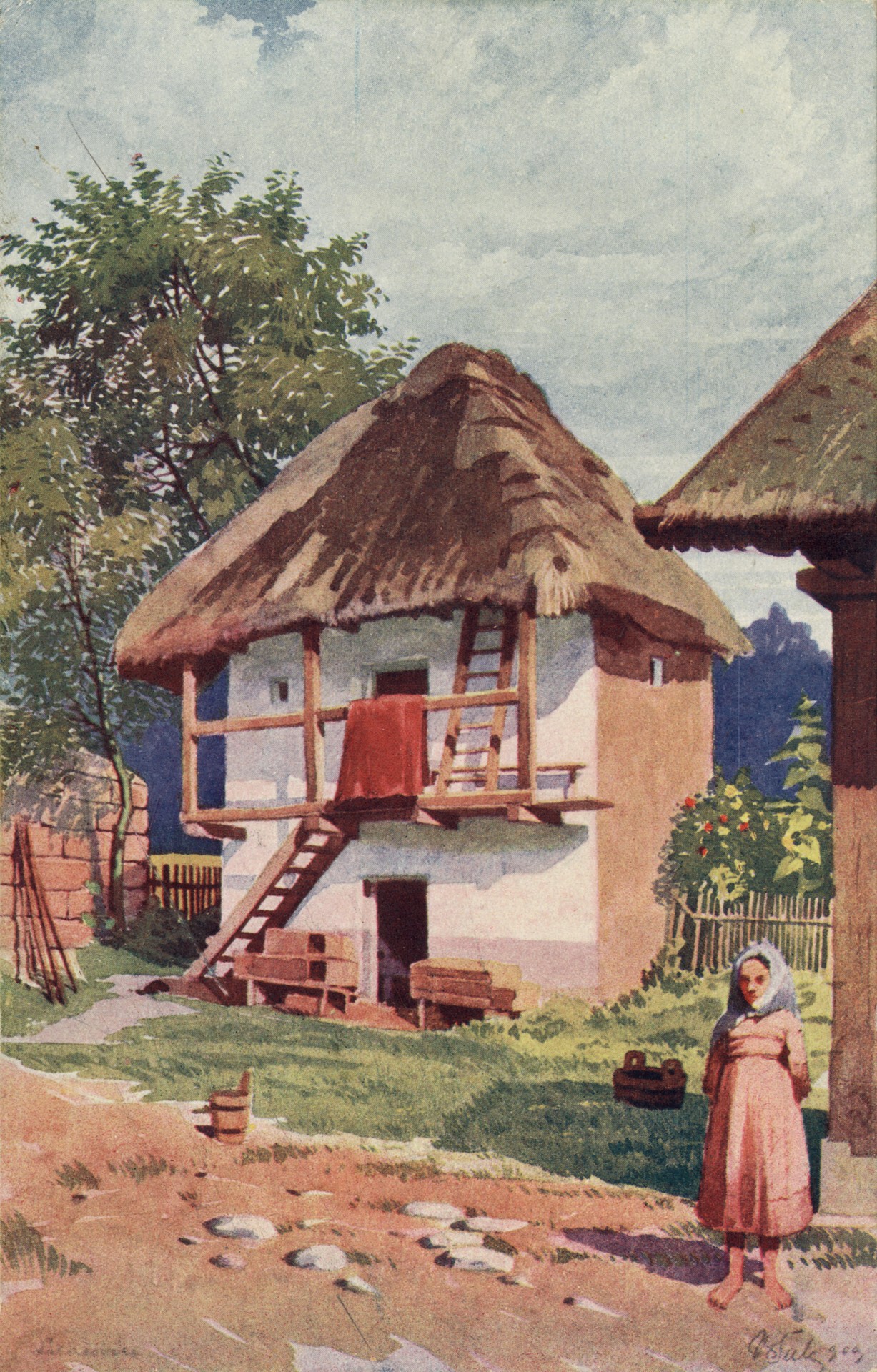 Уголок в Лухавичах