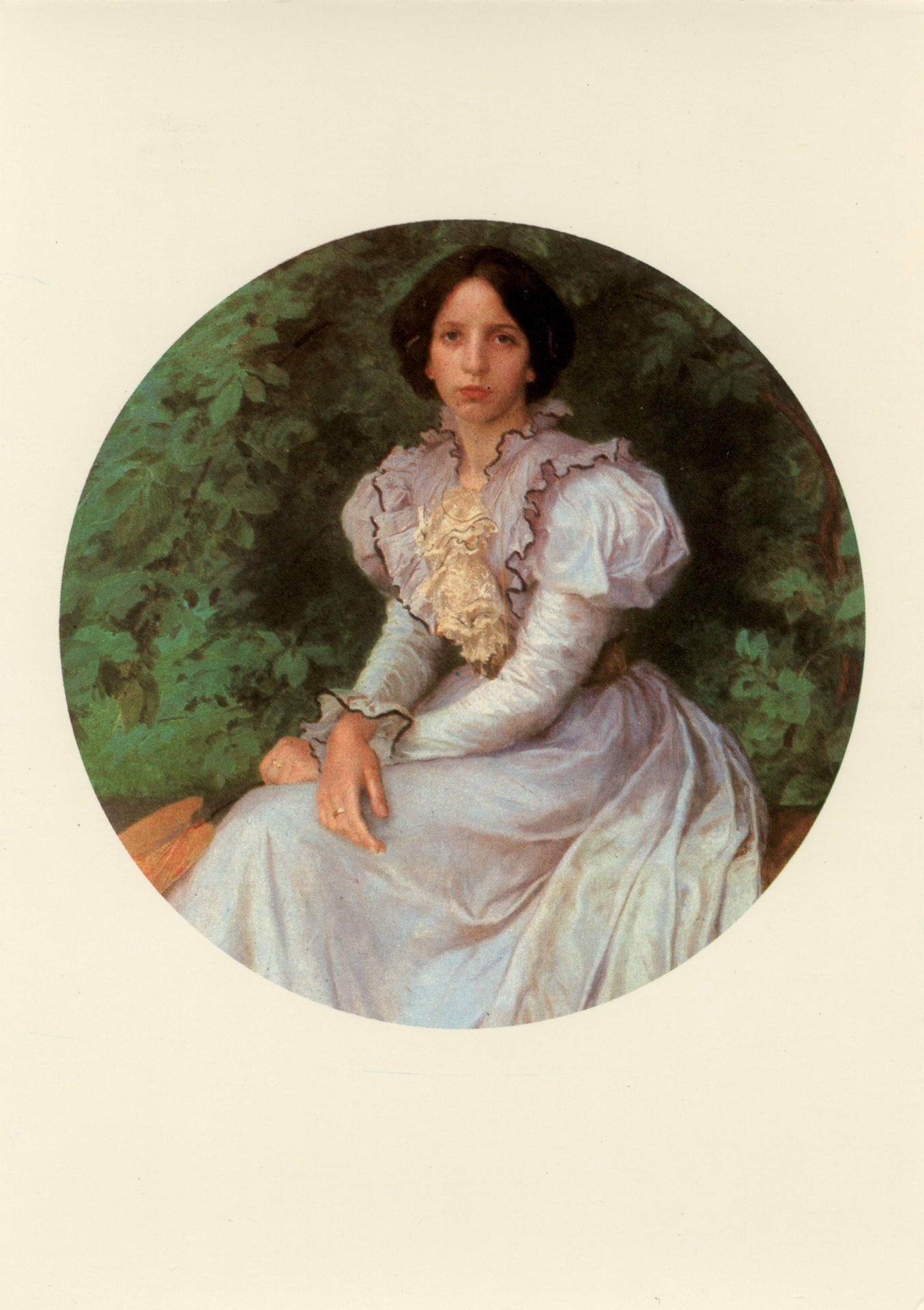 Круглый портрет (Эла)