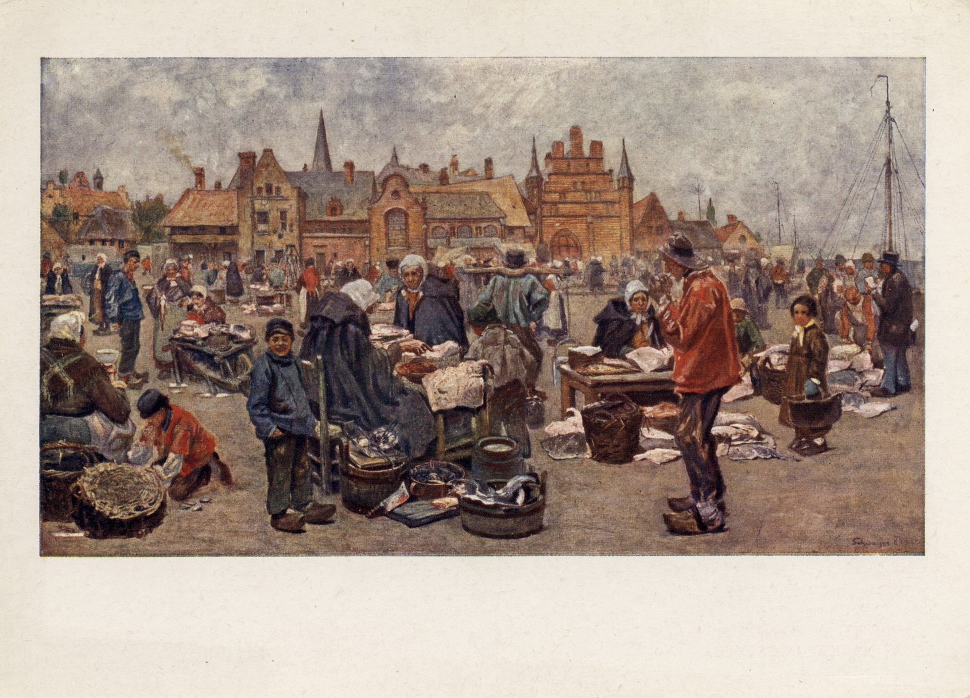 Рыбный базар в Бургас