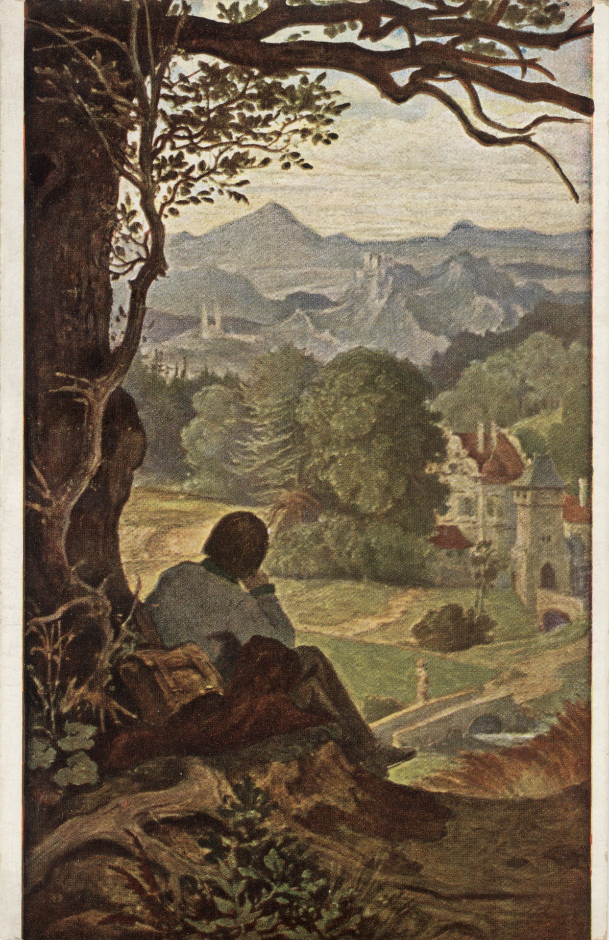 Молодой человек в путешествии