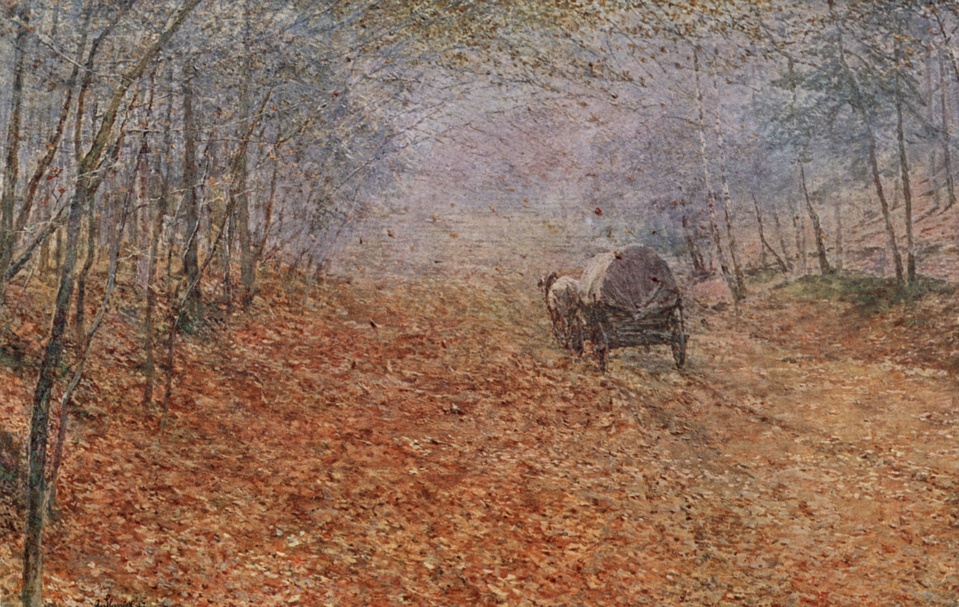 Осенью в тумане