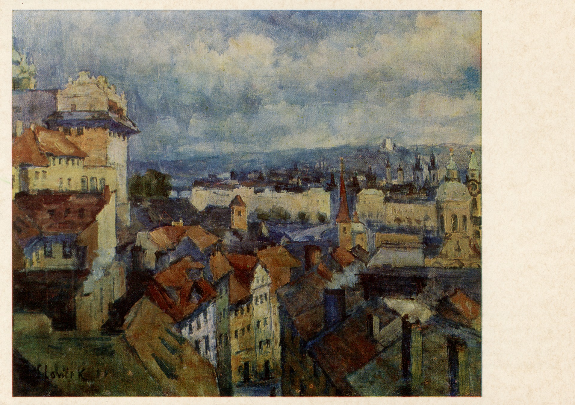 Вид Праги из Градчан