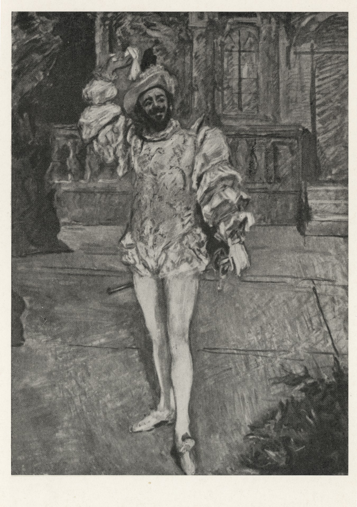 Портрет певца Д`Андраде в роли Дон Жуана