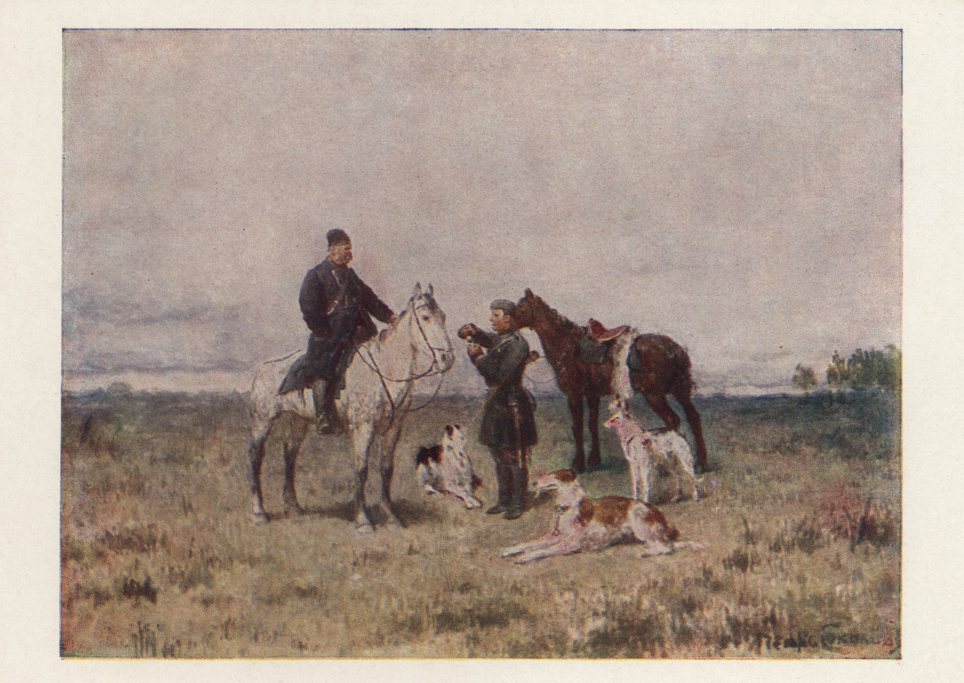 Охотничья сцена