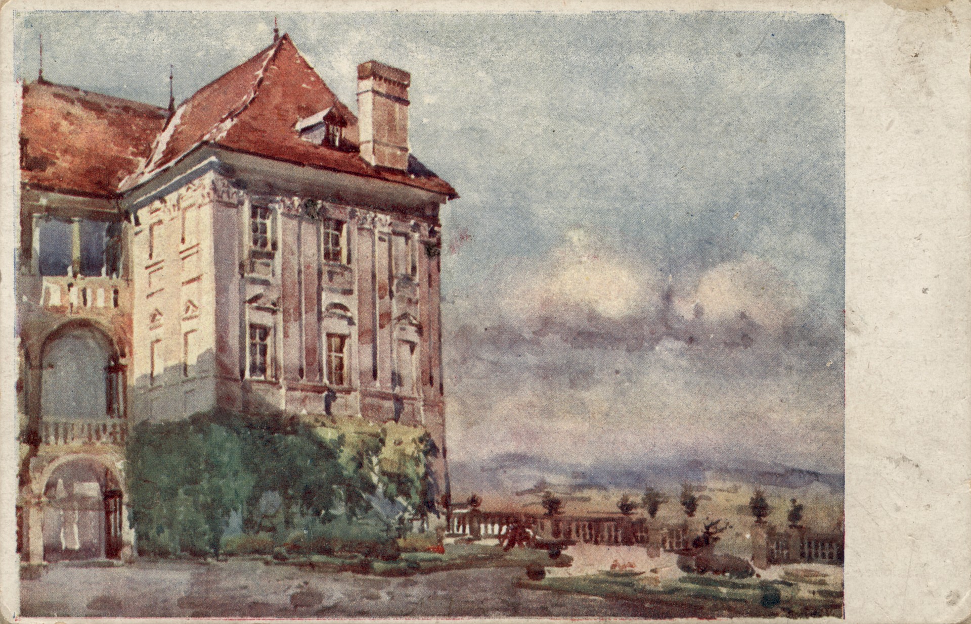 Замок Опоцно