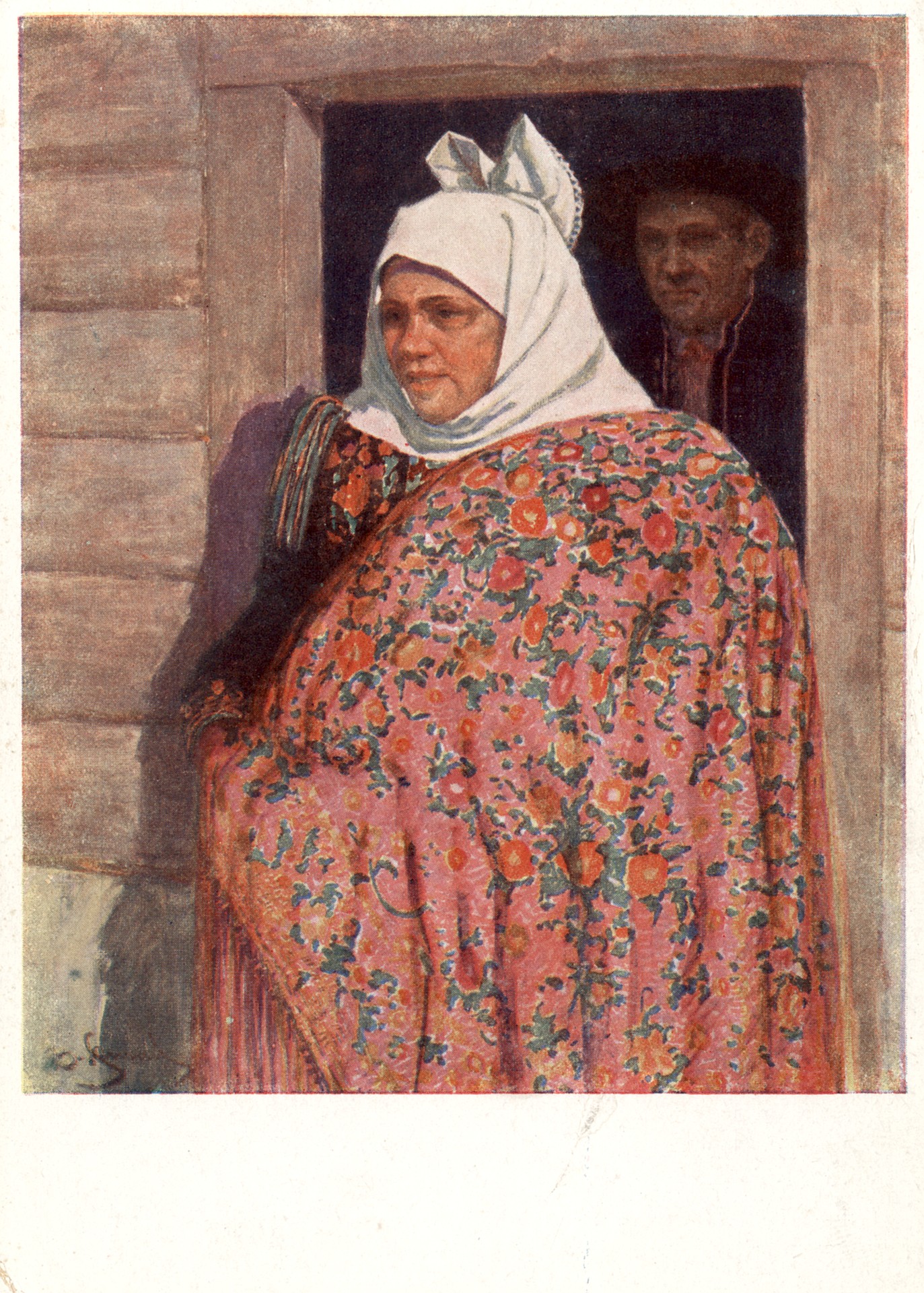 На крестинах