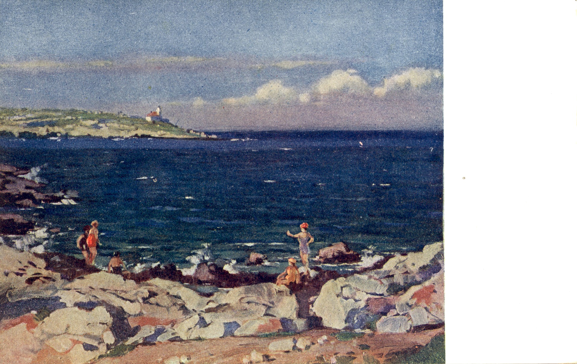 Вид на пляже