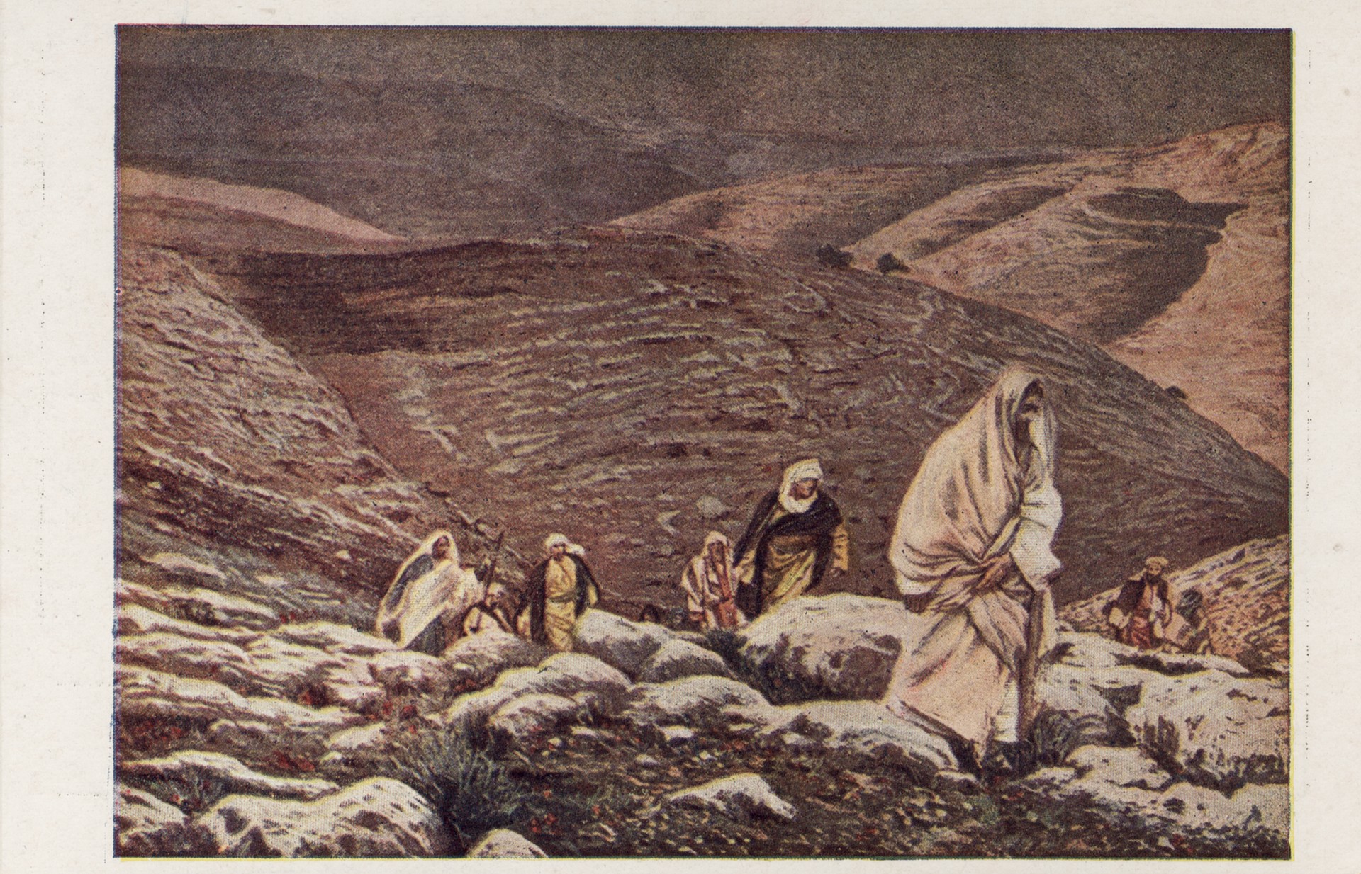 Иисус на дороге в Иерусалим