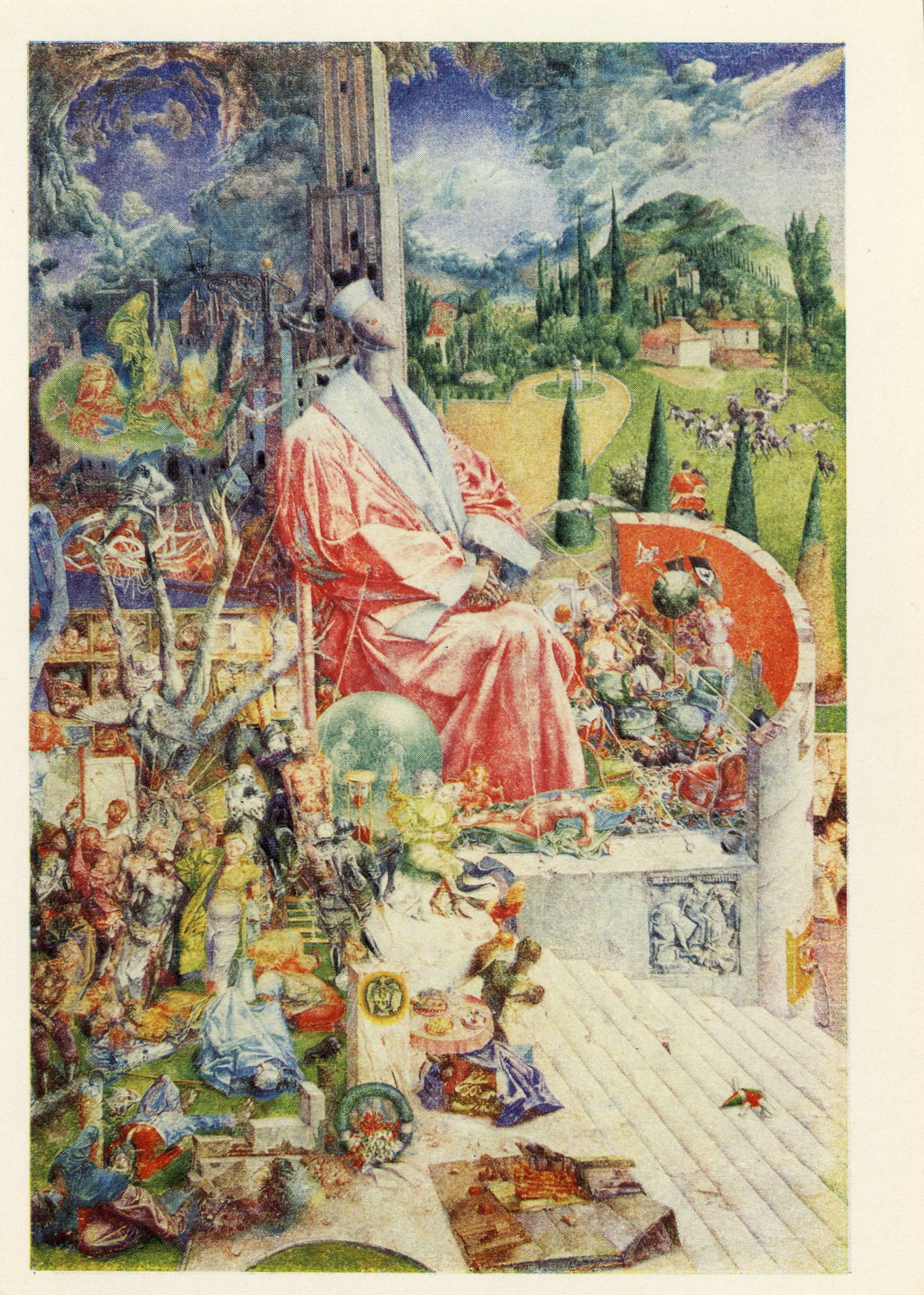 Портрет сицилиансокго вельможи с марионетками