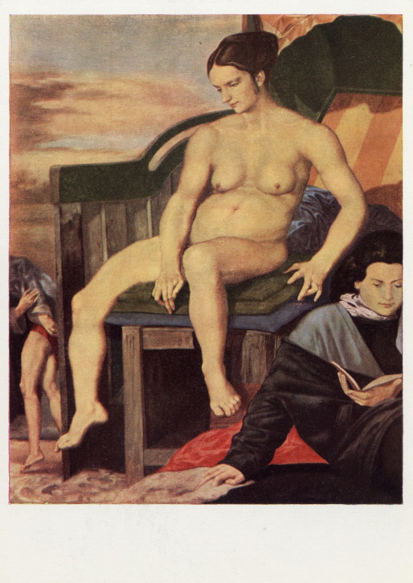 Женщина в кресле