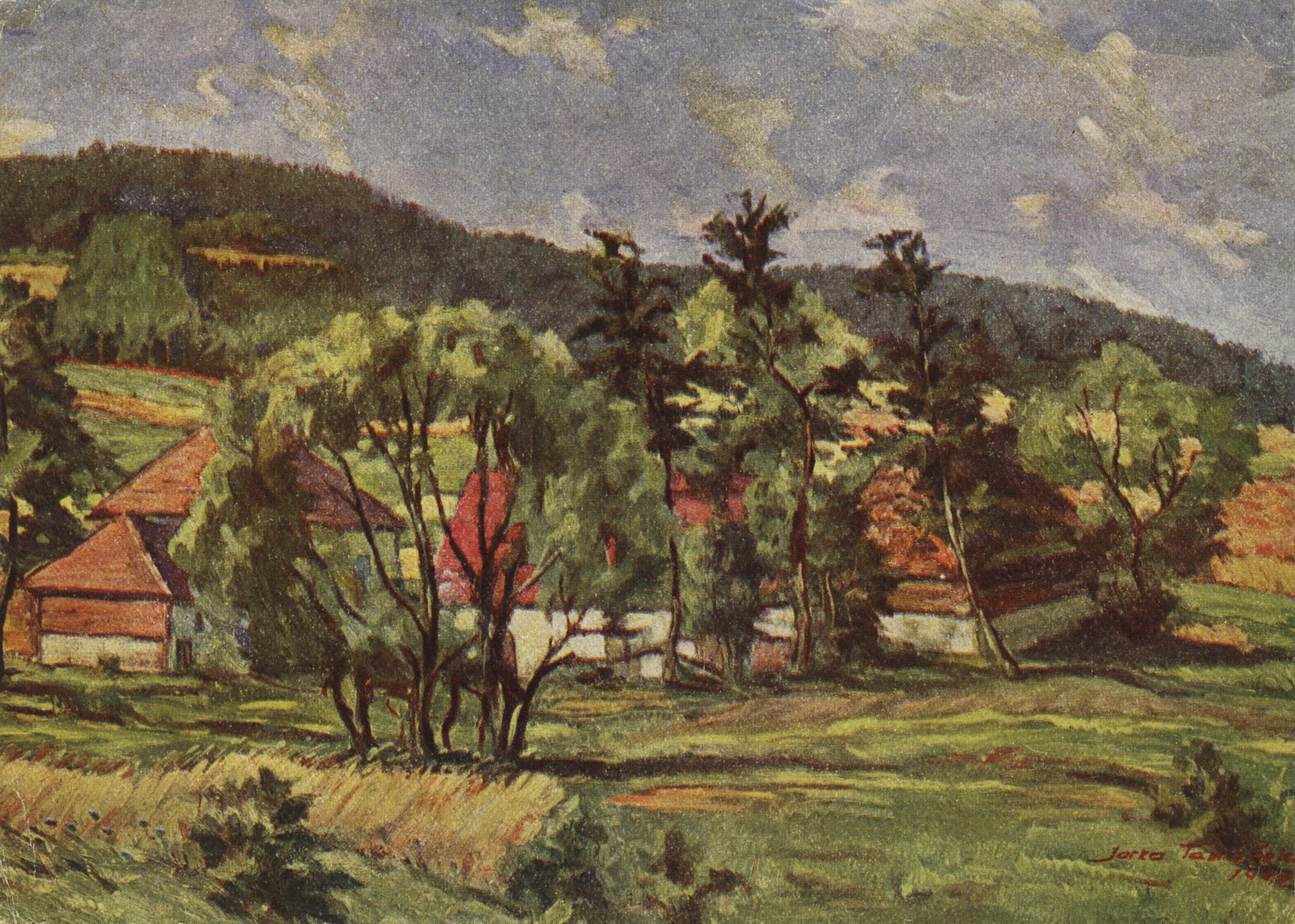 Пейзаж в Блатне