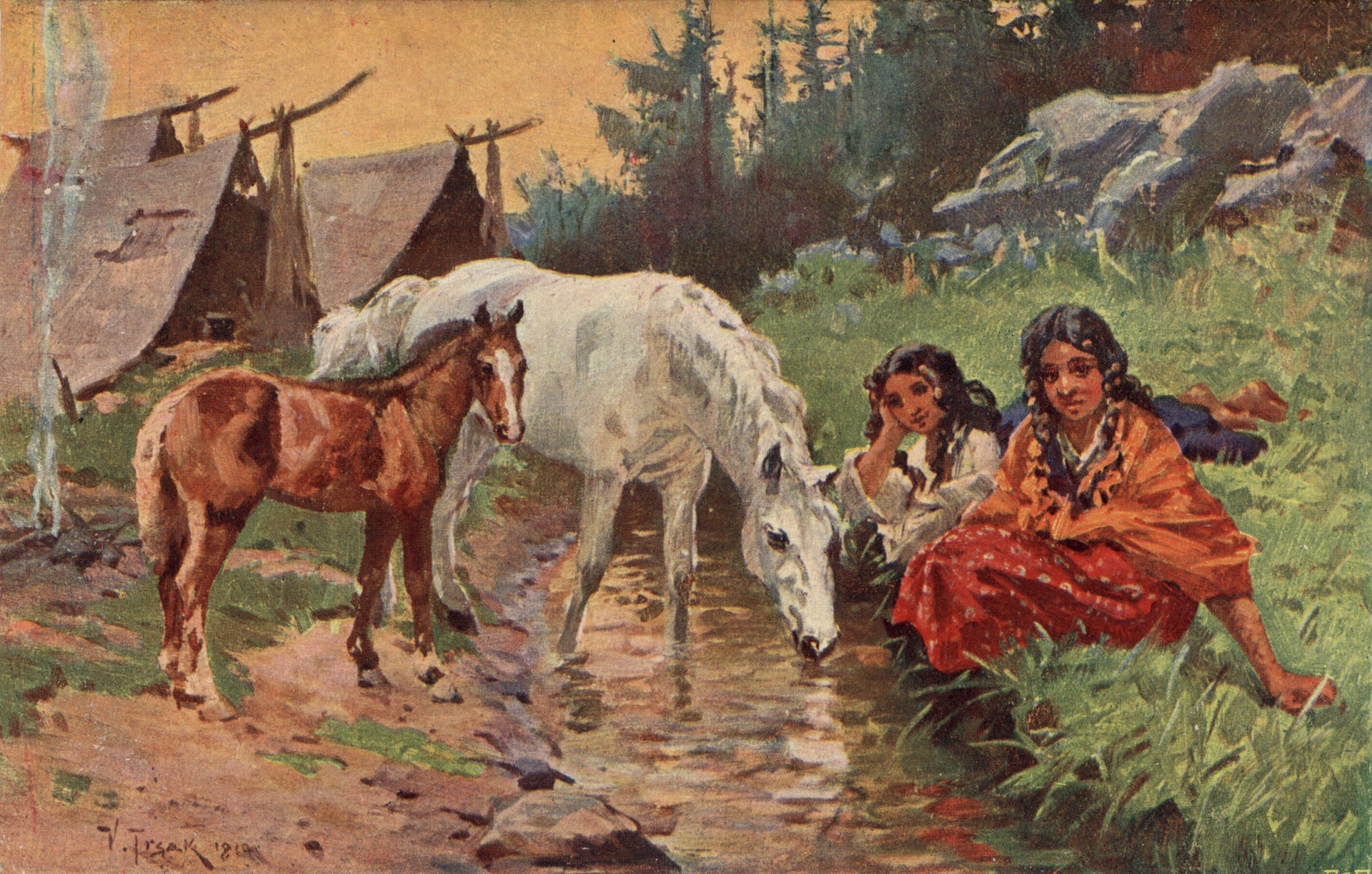 Цыганский табор