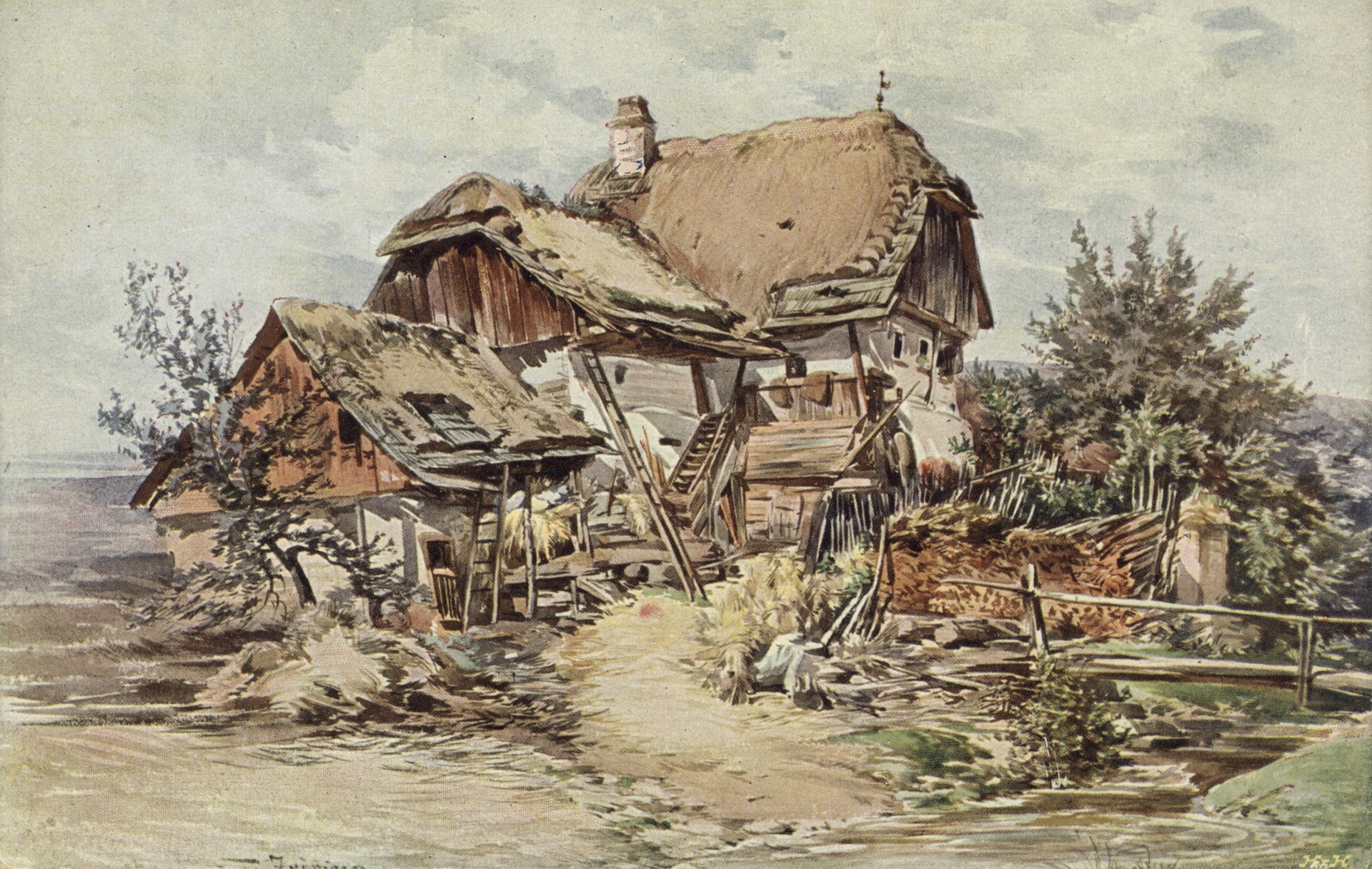 Мельничный двор