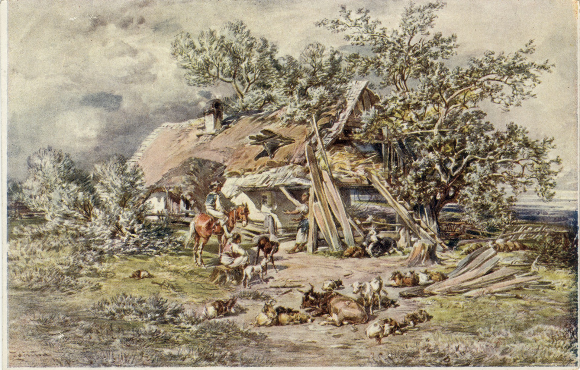 Вид в Карпатах