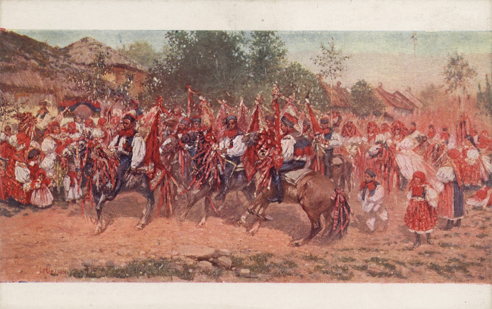 Чевствование конников 1