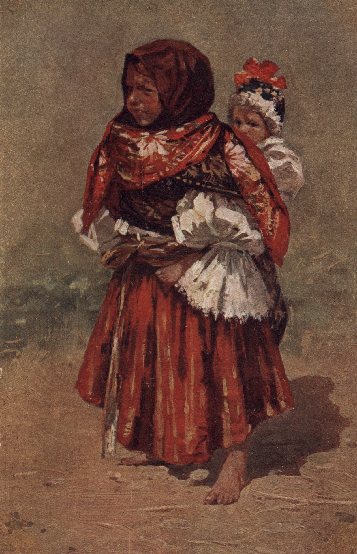 Девочка с ребёнком