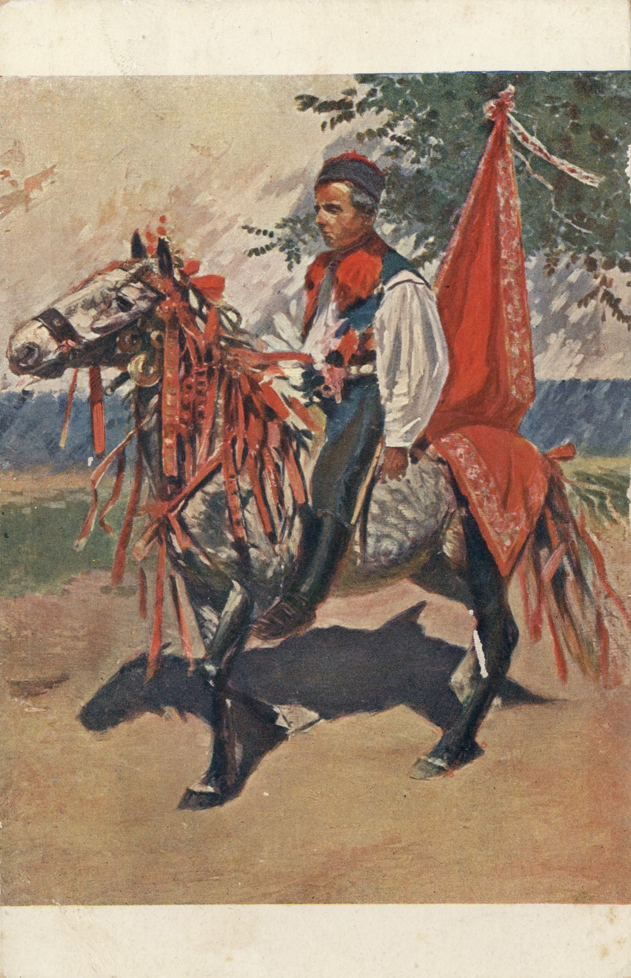 Этюд к картине