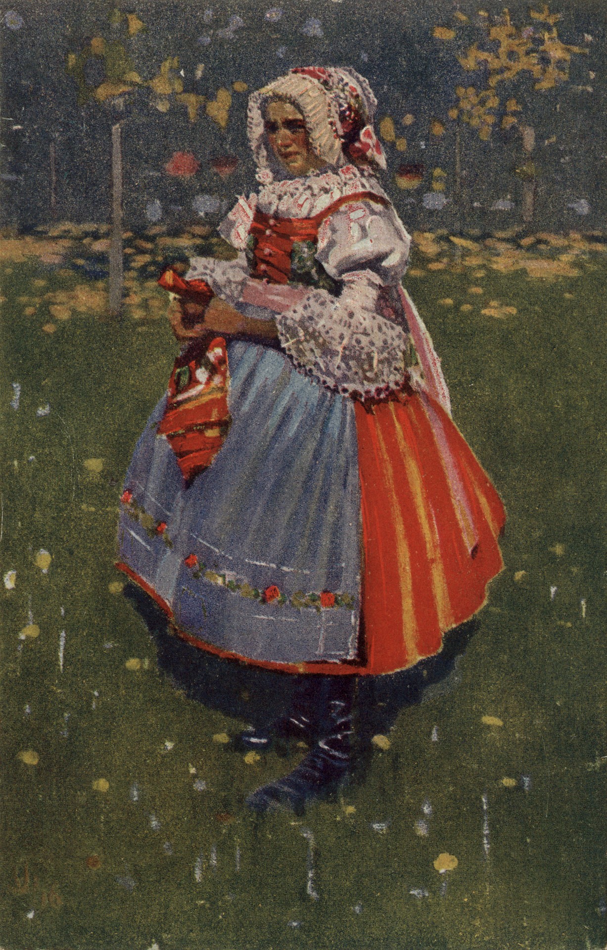 Молодая женщина из Петрова