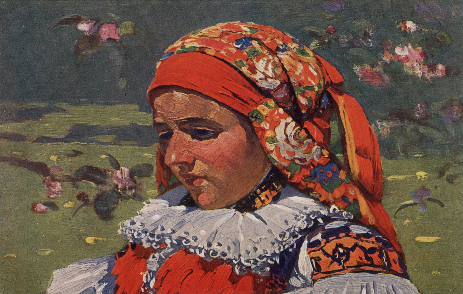 Молодая женщина из Викнова