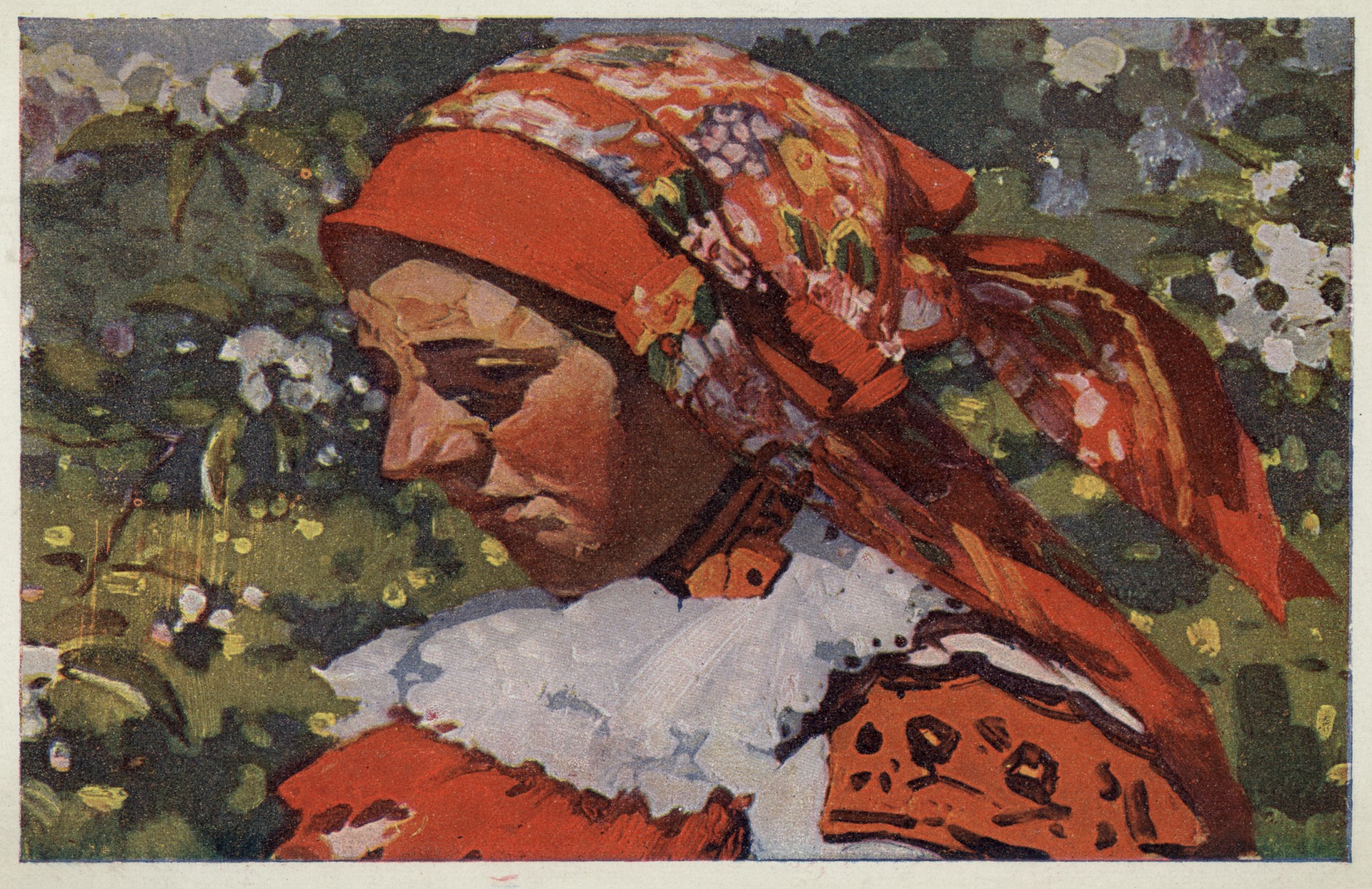 Молодая женщина из Влчнова