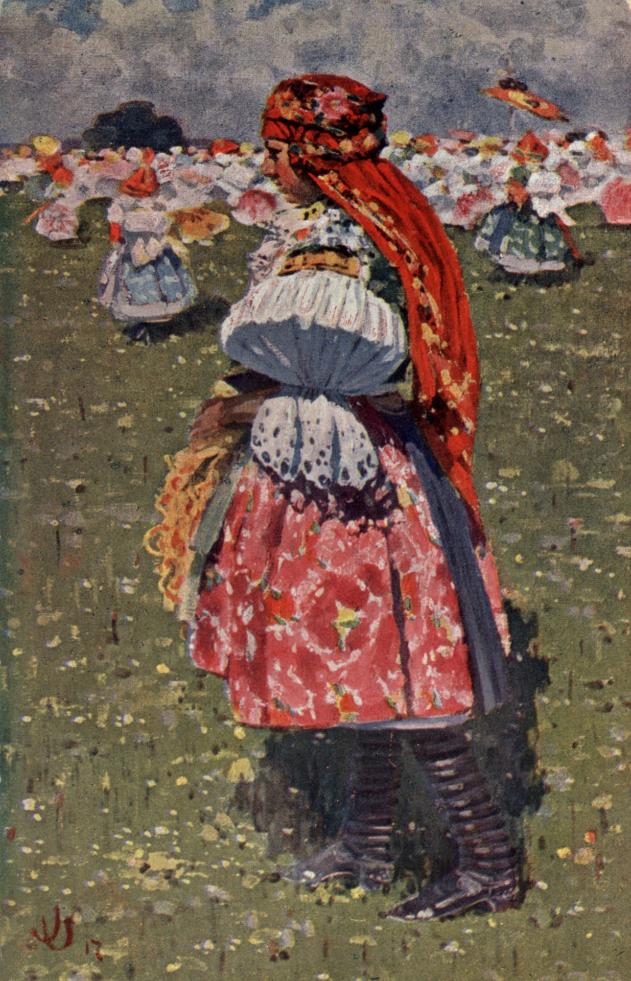 Народные типы Словаки из Моравии 4