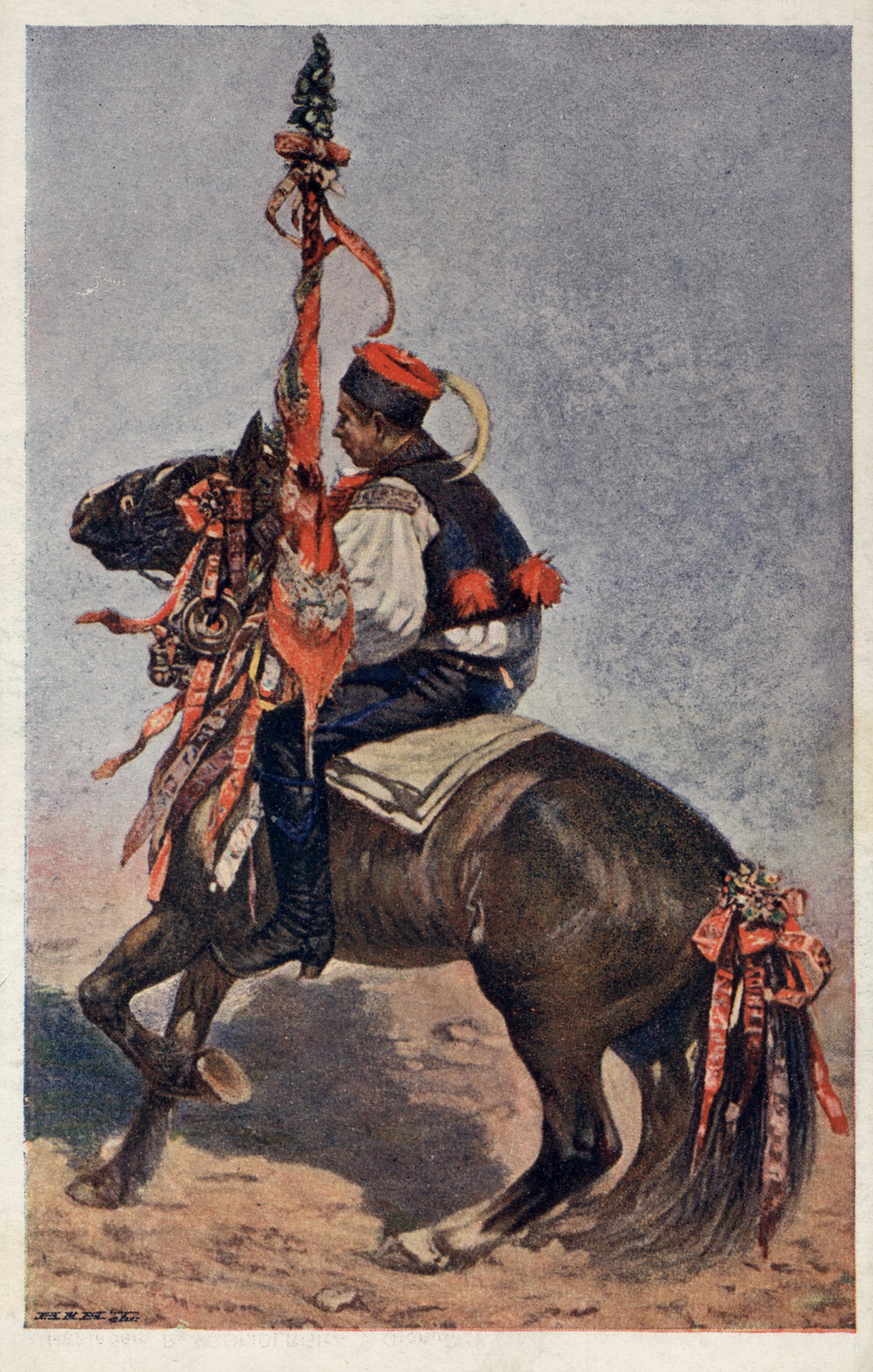 Народные типы Словаки из Моравии