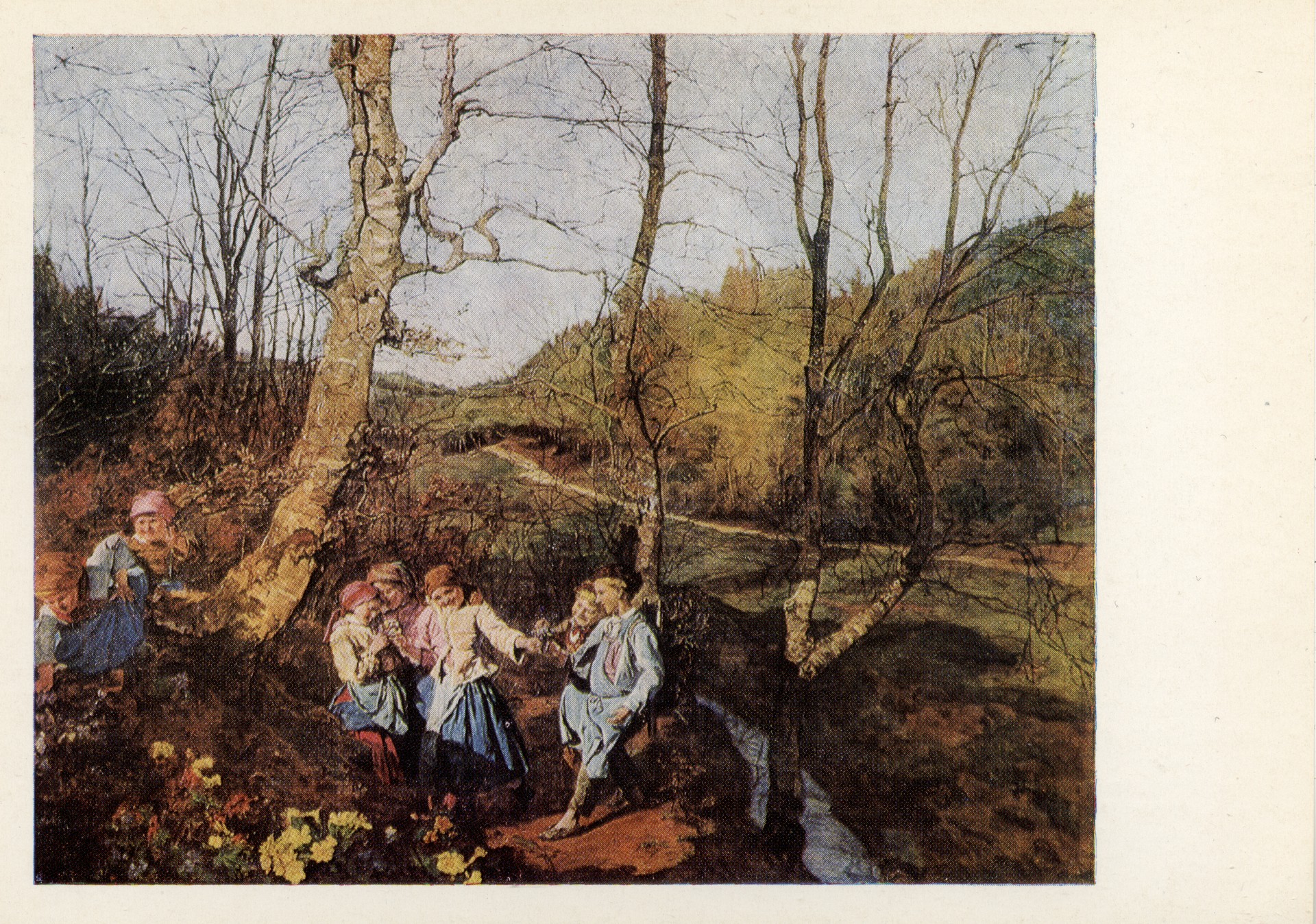 В весеннем лесу