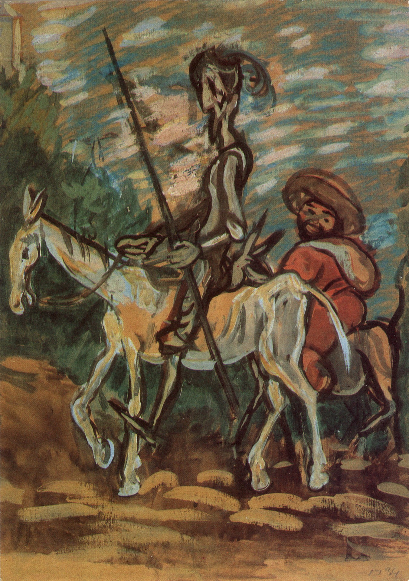 Дон Кихот и Санчо Панса