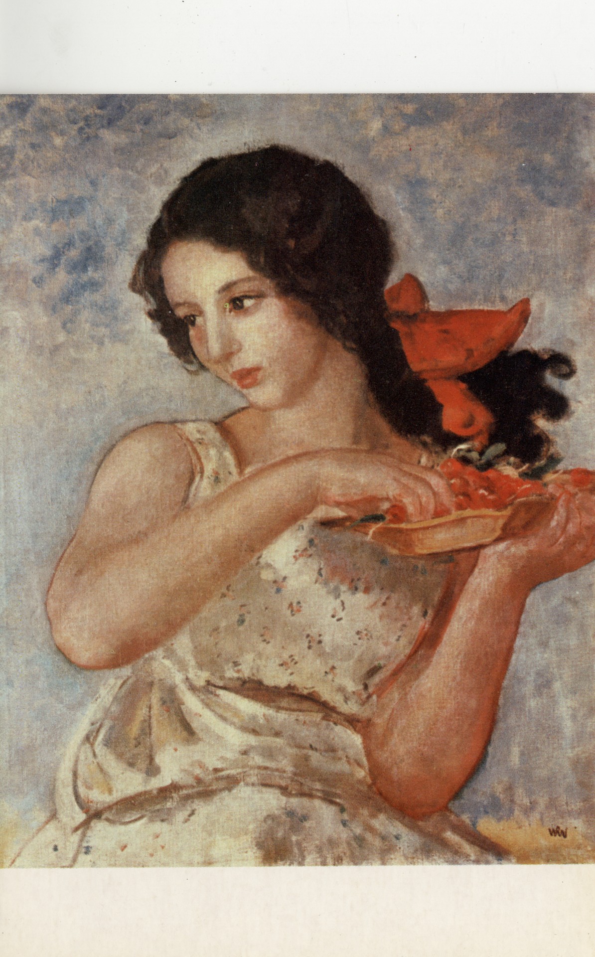 Девушка с ягодами