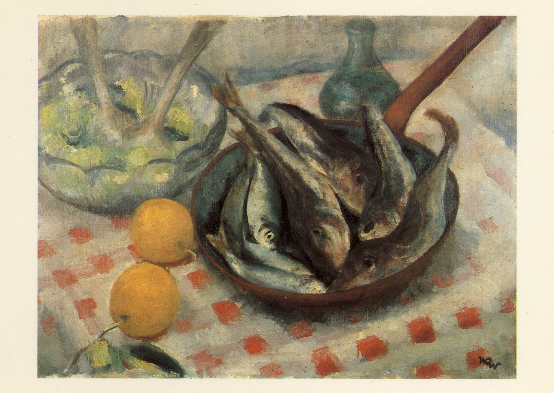 Натюрморт с рыбами