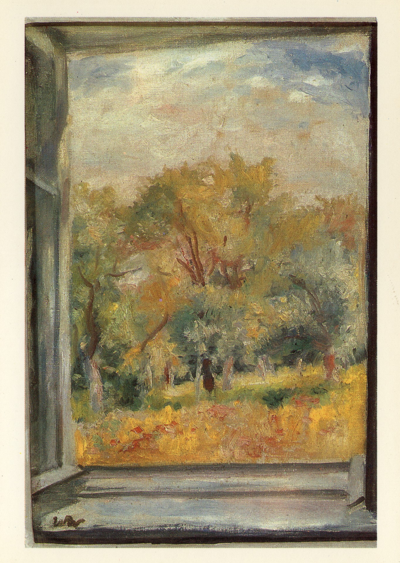 Вид из окна