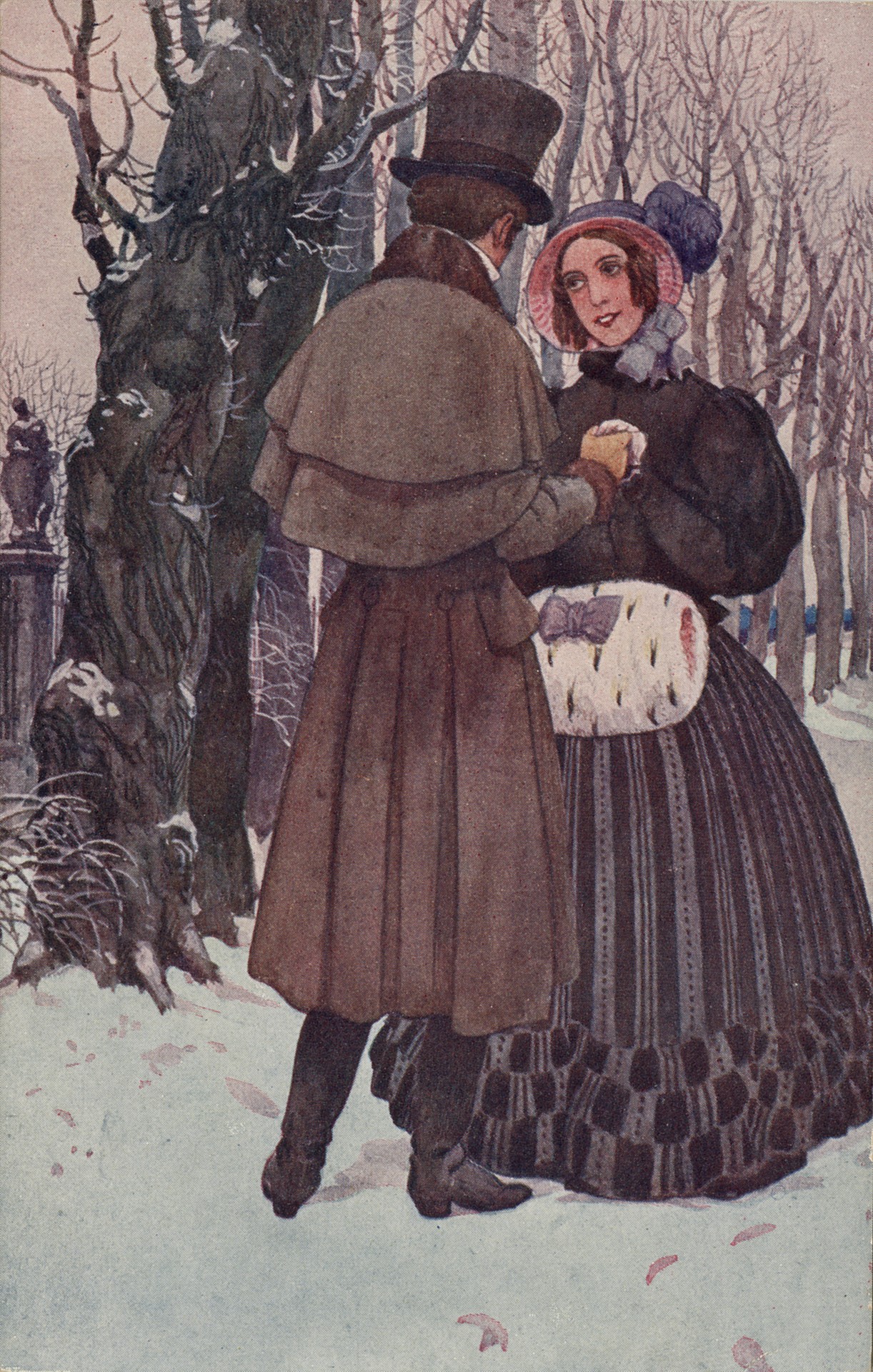 Поздравление в Рождественскую ночь