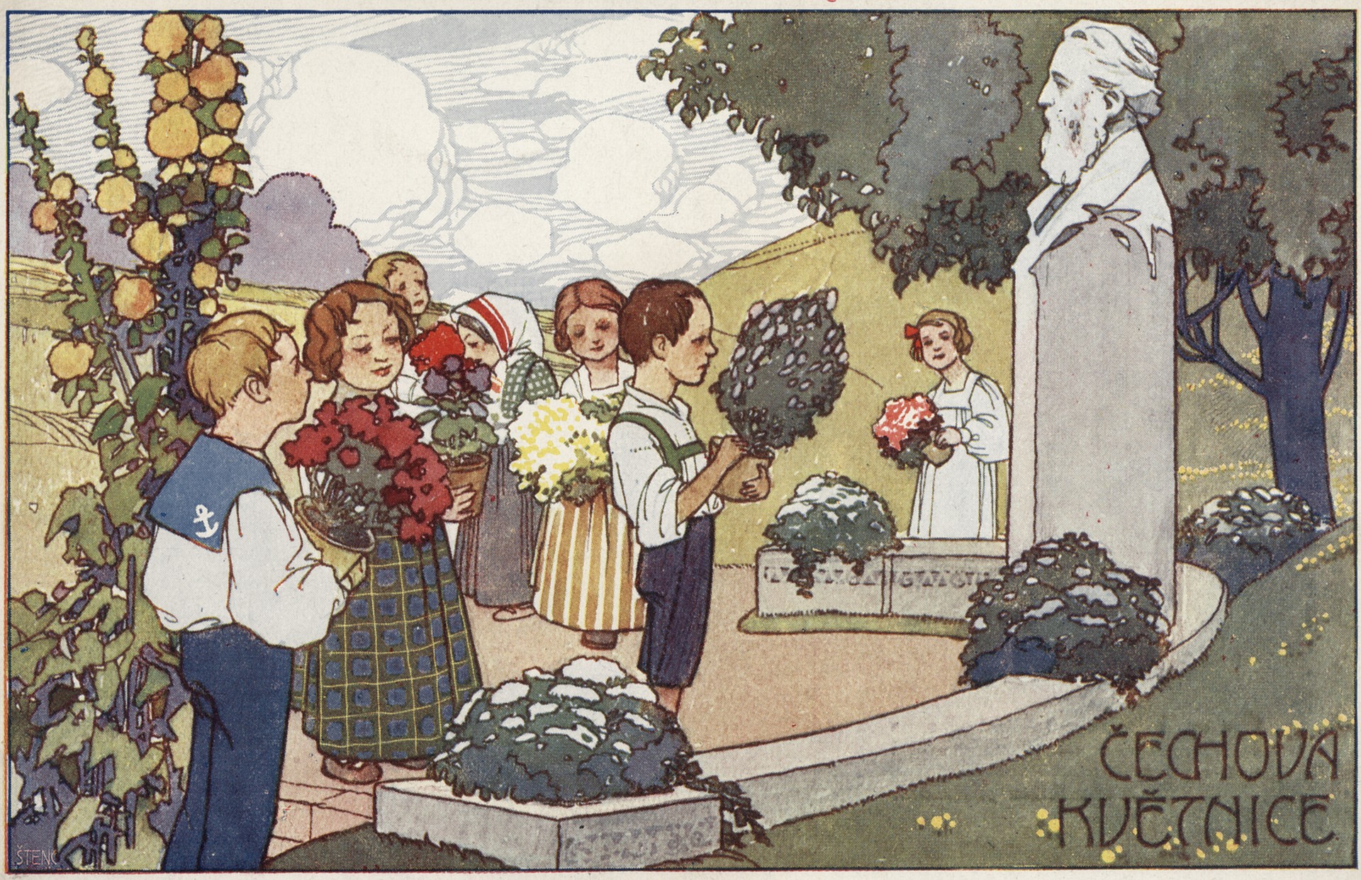 Цветник Чехова (памятник)