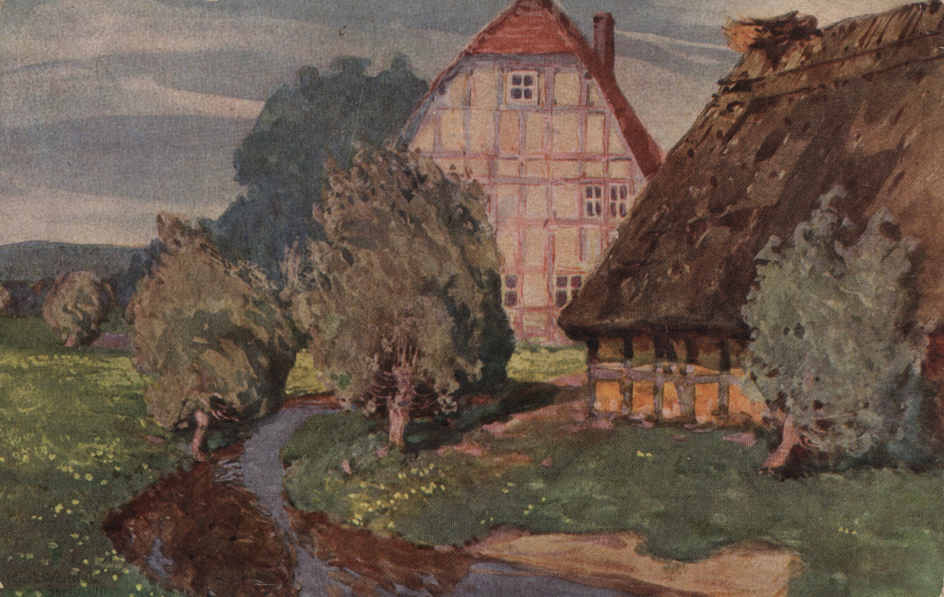 Деревенский вид