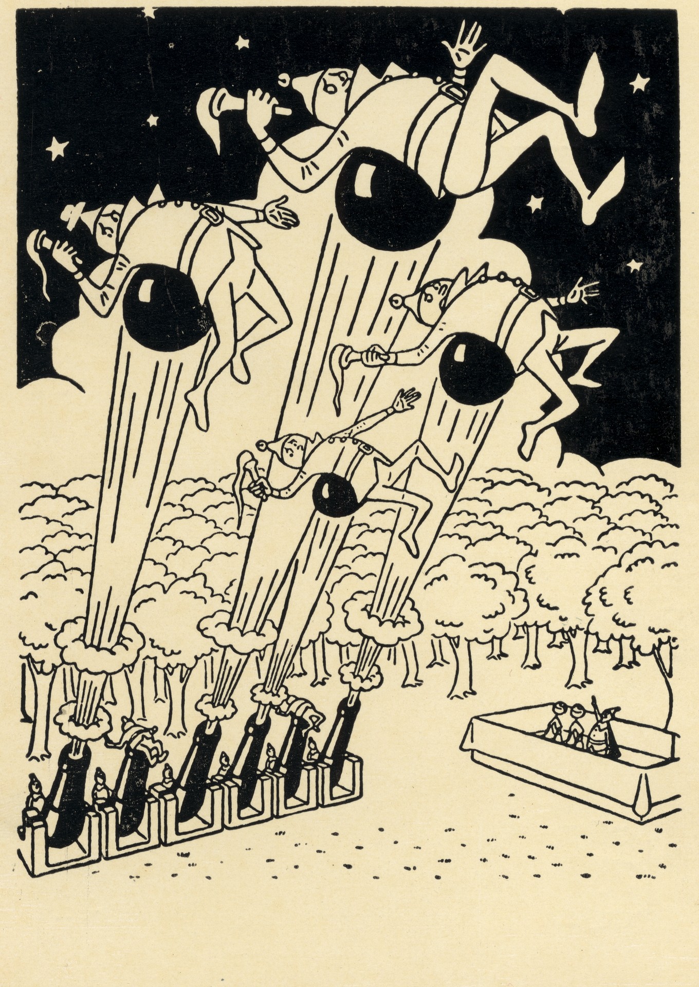 За доверие. Каррикатура