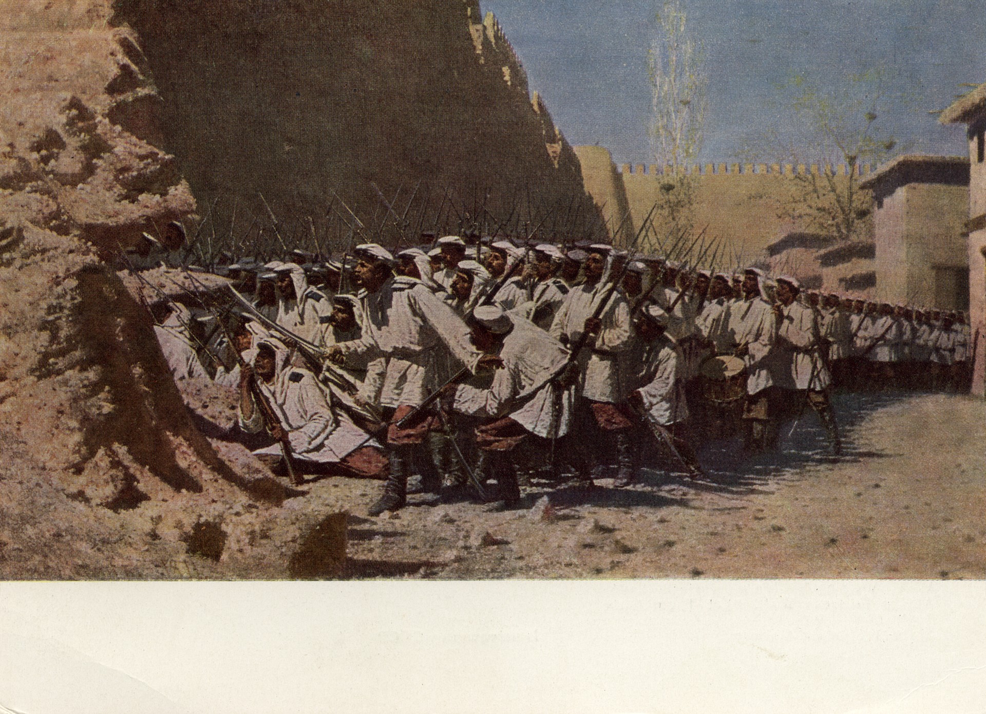 У крепостной стены Пусть войдут