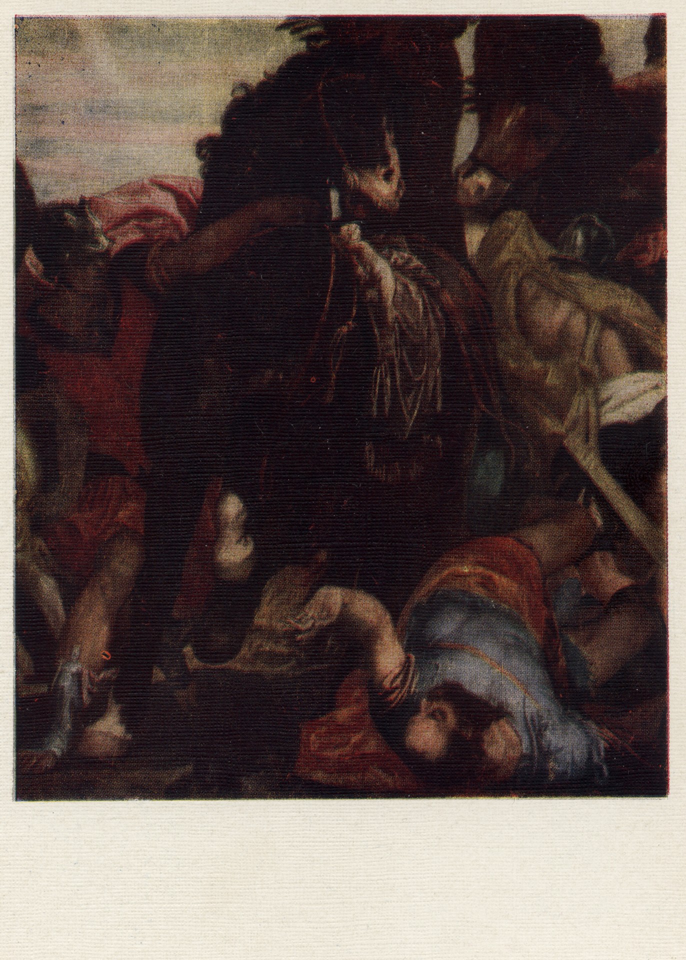 Обращение Савла. Деталь