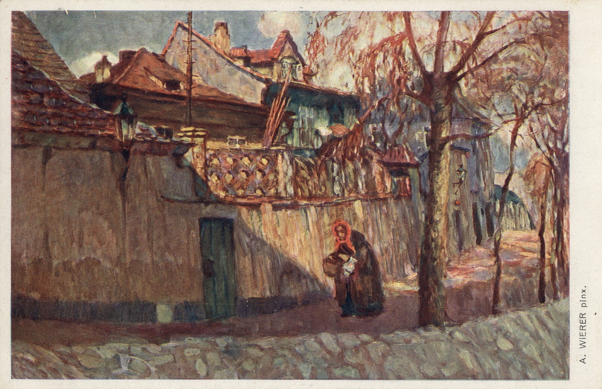 Старушка на улице