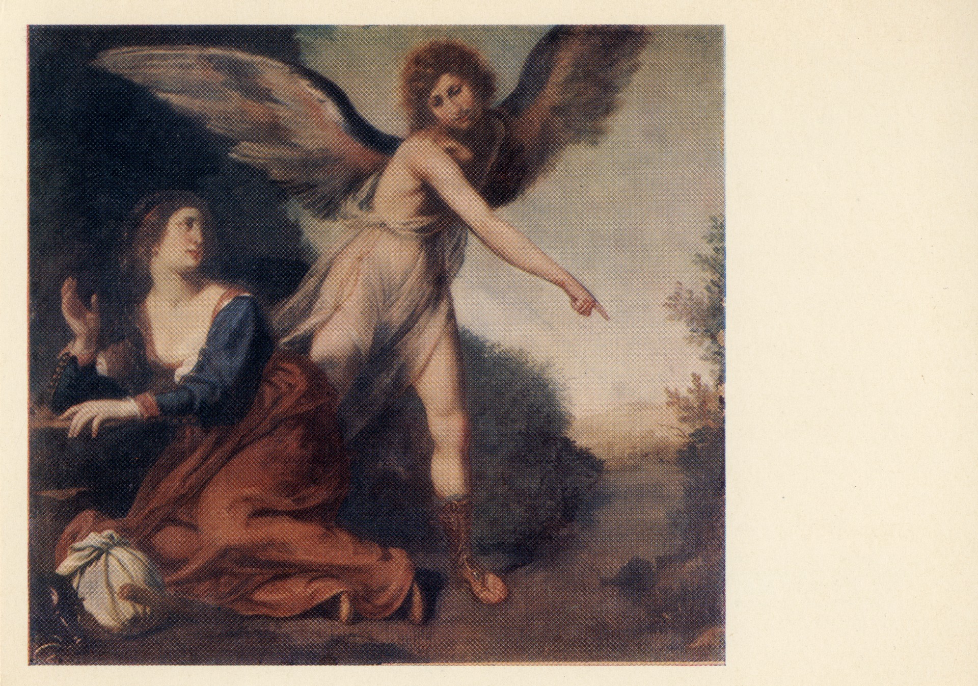 Агарь и ангел в пустыне