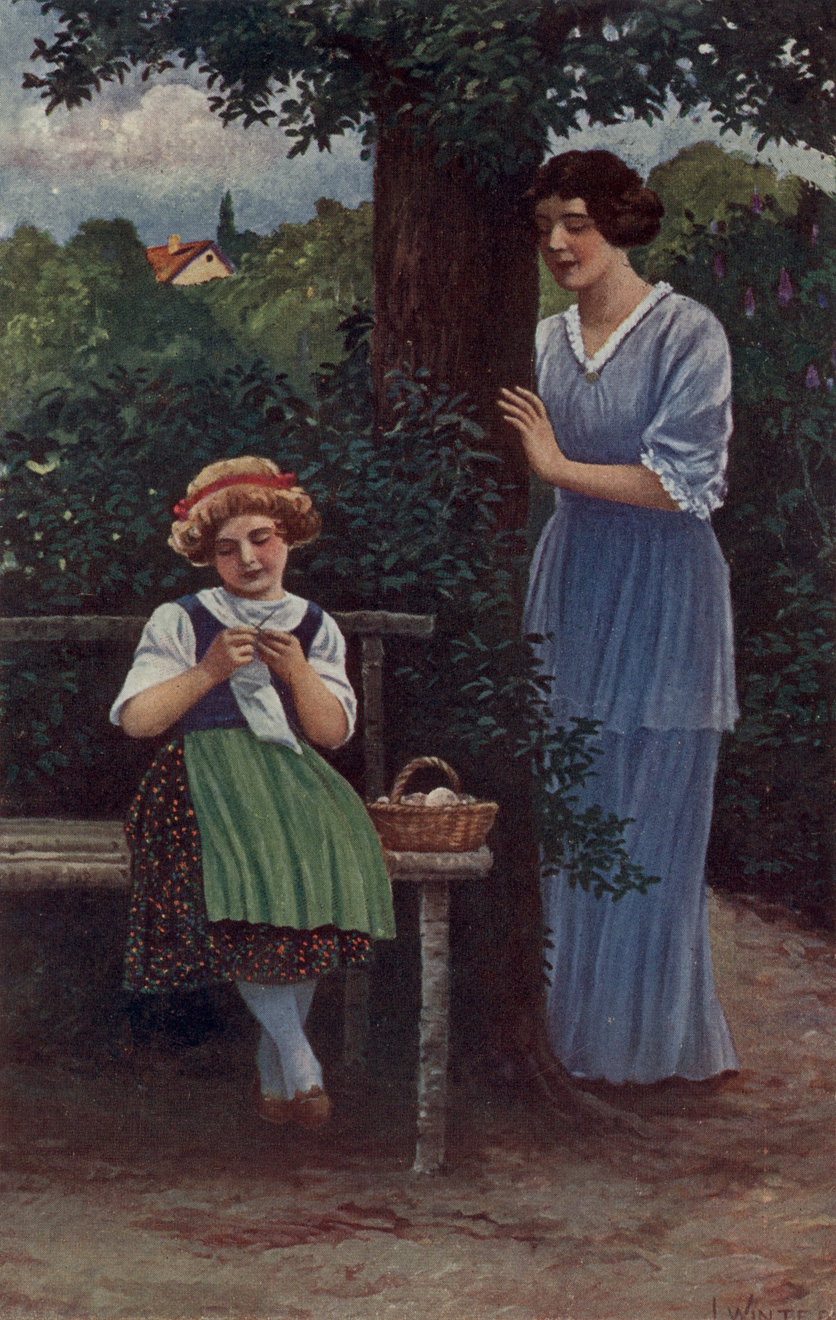 Мамина любимица